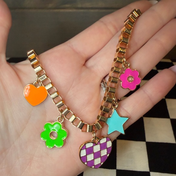 Y2K Style Layered Necklace - Picture 2 of 5